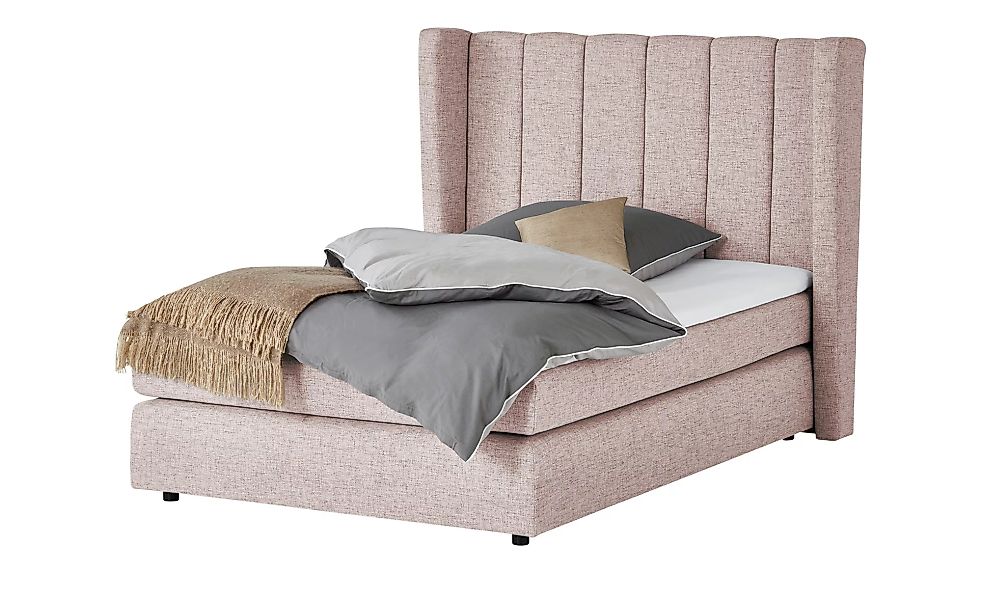 Boxspringbett - rosa/pink - 158 cm - 134 cm - 207 cm - Betten > Boxspringbe günstig online kaufen