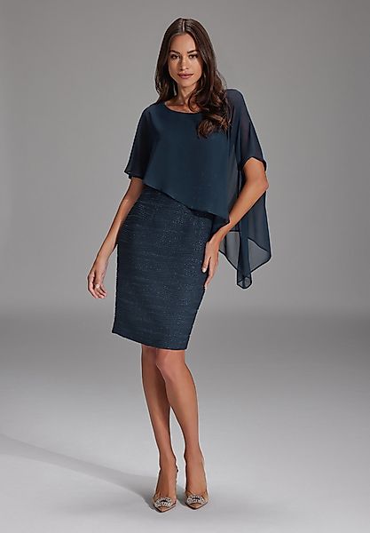 SWING Cocktailkleid Taillierter Schnitt mit asymmetrisch günstig online kaufen