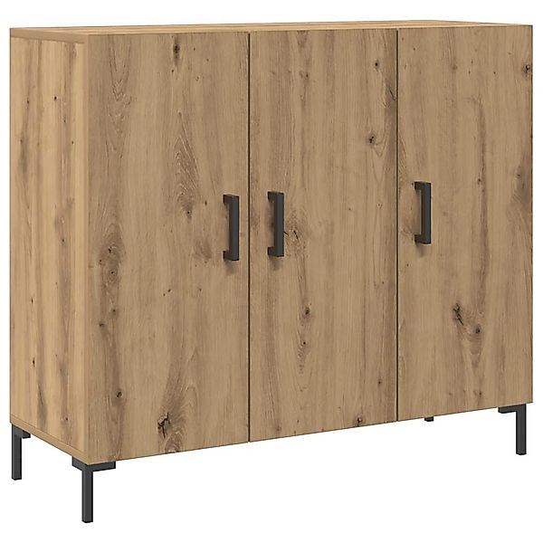 vidaXL Sideboard Artisan-Eiche 90x34x80 cm Holzwerkstoff 857315 günstig online kaufen
