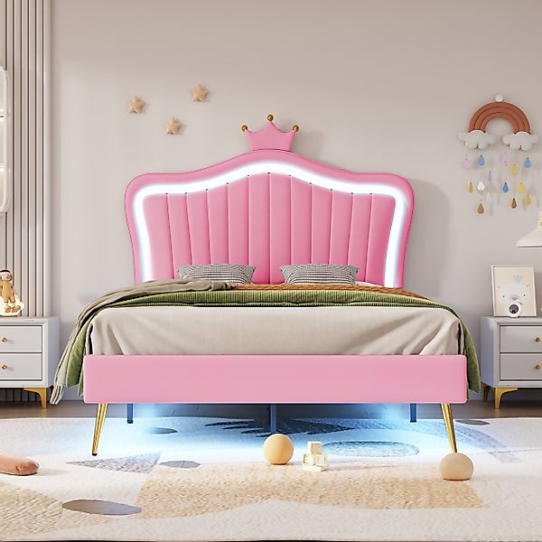 REDOM Polsterbett Bett Kinderbett Polsterbet Gästebett günstig online kaufen
