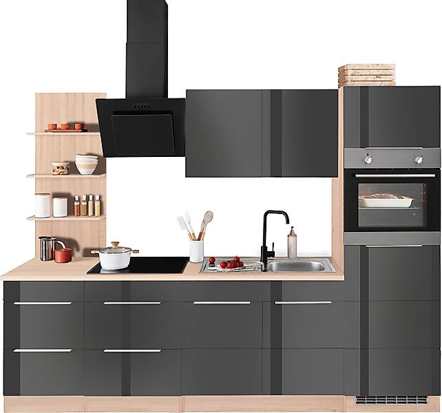 KOCHSTATION Küchenzeile KS-Brindisi Breite 270 cm, günstig online kaufen