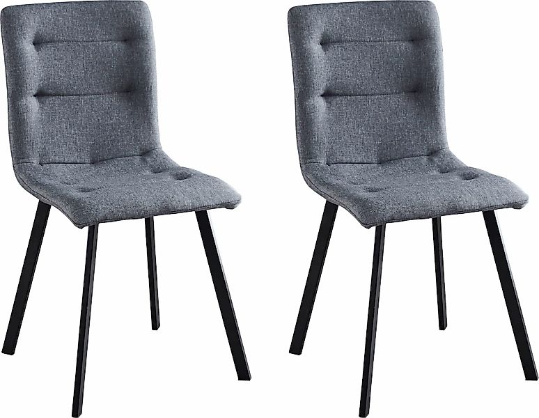 INOSIGN Polsterstuhl "Marla", (Set), 2 St., Stoff günstig online kaufen