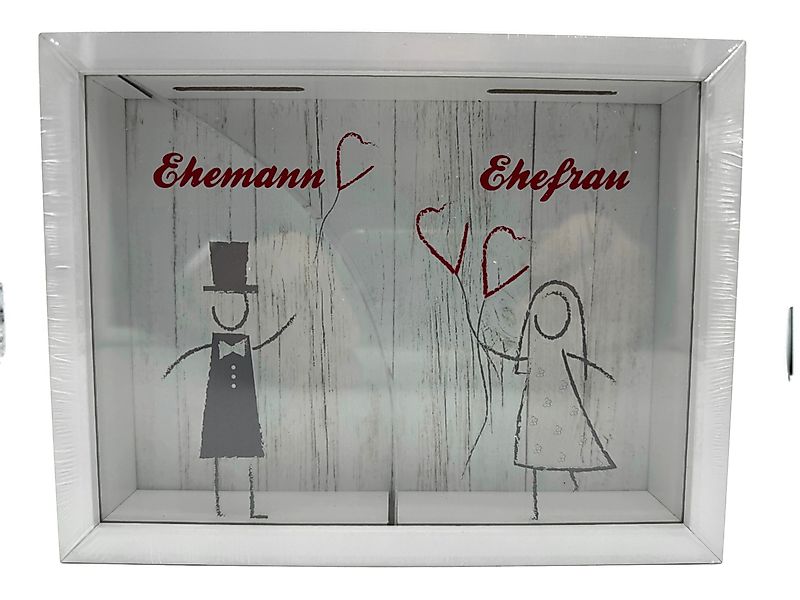 eXODA Spardose Hochzeitspaar MDF Bräutigam und günstig online kaufen