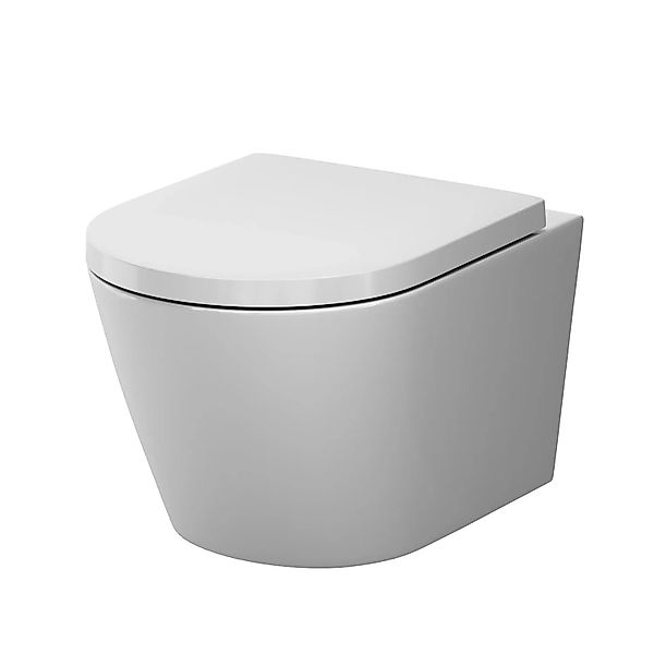 AM.PM Wand WC mit Softclosing Sitzabdeckung Flash Spülrandlos Toilette Häng günstig online kaufen