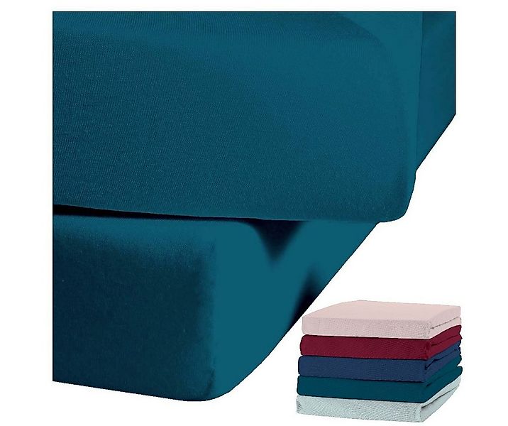 JACK Spannbettlaken JACK by Kaeppel Spannbetttuch Uni Einfarbig, Biber, Gum günstig online kaufen