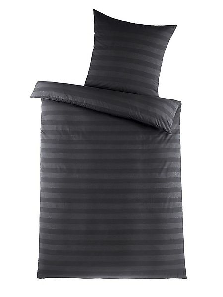 Optidream Bettwäsche Set Mikrofaser 135x200 Design geprägt Floral Stripe an günstig online kaufen