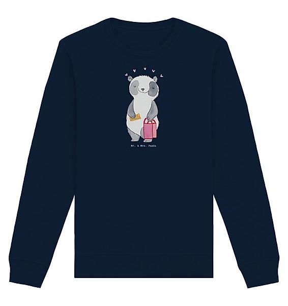 Mr. & Mrs. Panda Longpullover Panda Shopping Größe S - French Navy - Gesche günstig online kaufen