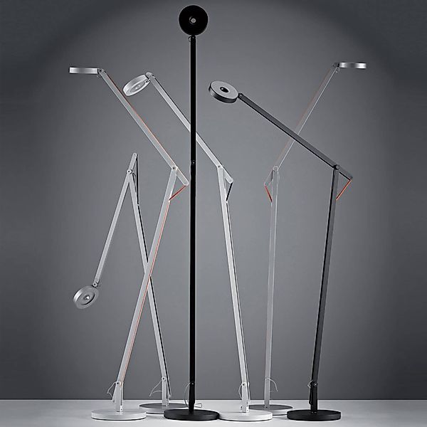 Rotaliana String F1 DTW Stehlampe silber, orange günstig online kaufen