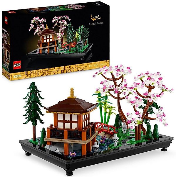 LEGO® Garten der Stille (10315), LEGO® Icons Konstruktionsspielsteine, (136 günstig online kaufen