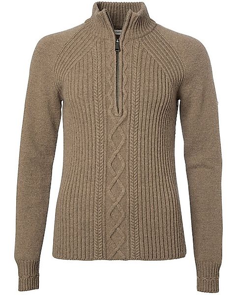 Chevalier Strickpullover Damen Troyer Stella Half Zip Wool günstig online kaufen