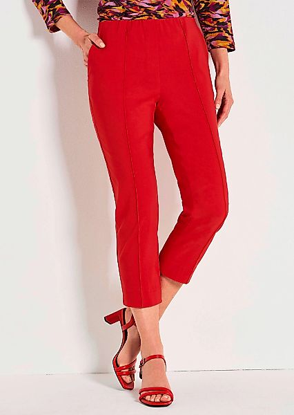 GOLDNER Schlupfhose "Kurzgröße Bengalinhose LOUISA mit Biesen" günstig online kaufen