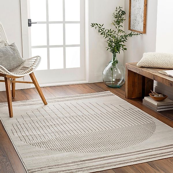 Livabliss Teppich "SANTIAGO" rechteckig 10 mm Höhe Skandinavischer Teppich, günstig online kaufen