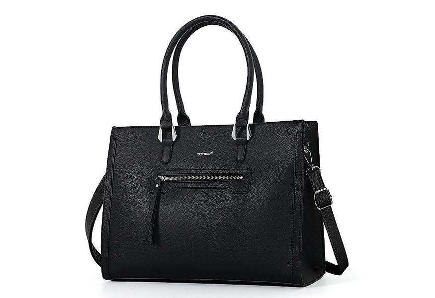 TAN.TOMI Businesstasche Damen Handtasche Große Business Schultertasche Arbe günstig online kaufen