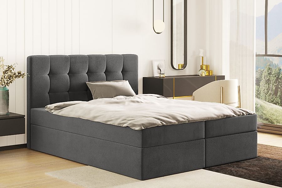 Kaiser Möbel Boxspringbett mit matratze LUDANO günstig online kaufen