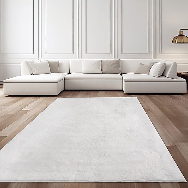 TaCa Home Teppich Flauschiges Hasenfell Imitat, günstig online kaufen