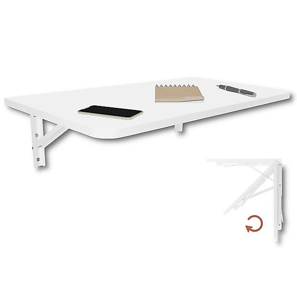 KDR Produktgestaltung Klapptisch 70x40 Wandklapptisch Esstisch günstig online kaufen