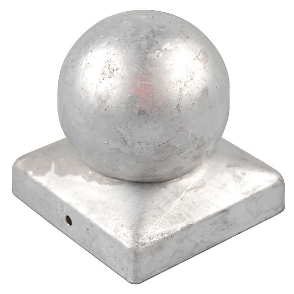 Holmwerk Pfostenkappe Verzinkt 101mm Kugel Abdeckkappe Für Pfosten 10x10cm günstig online kaufen