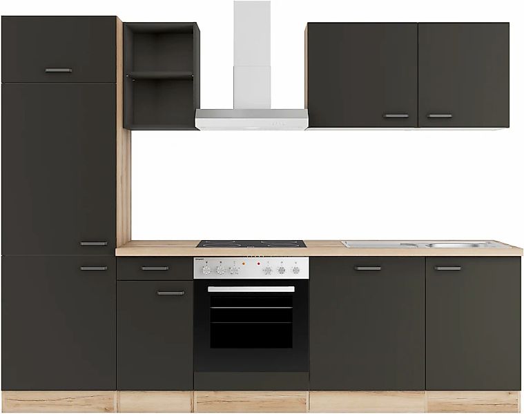 OPTIFIT Küchenzeile "Ester" Breite 270 cm, ohne E-Geräte, Seitenverkehrt st günstig online kaufen