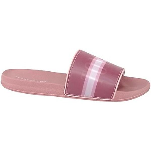 Tommy Hilfiger  Badeschuhe Holographic Pool Slide günstig online kaufen
