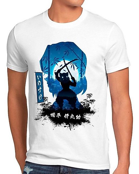 style3 T-Shirt Inosuke Splash demon slayer anime japan manga cosplay günstig online kaufen