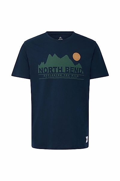North Bend Rundhalsshirt "Rundhalsshirt NBCash" günstig online kaufen