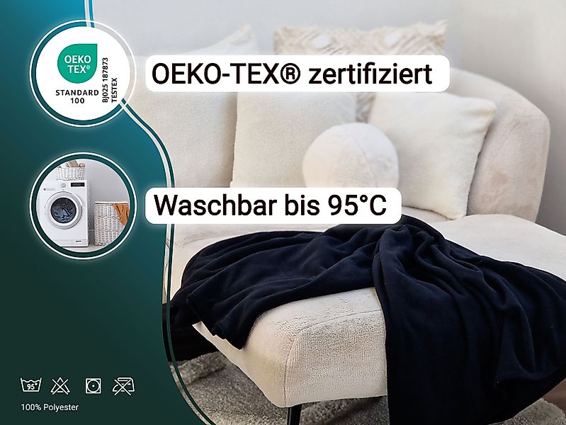 Wohndecke, ZOLLNER, 130 x 170 cm, günstig online kaufen