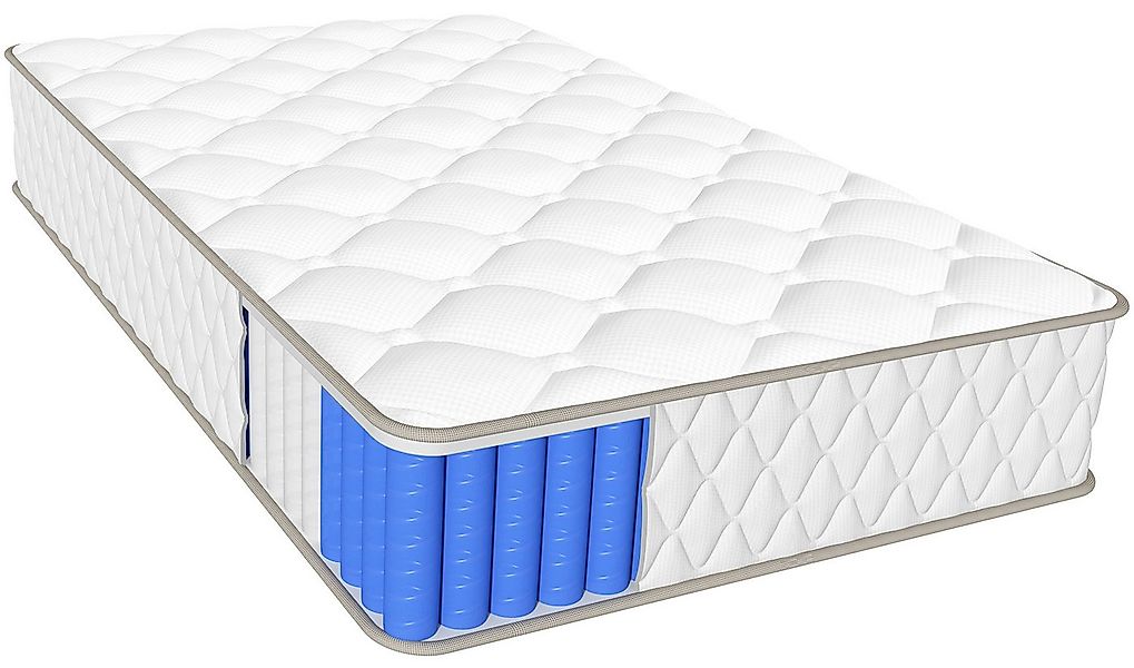 Taschenfederkernmatratze 7-Zonen Matratze, ergonomisch, atmungsaktiv, Homim günstig online kaufen