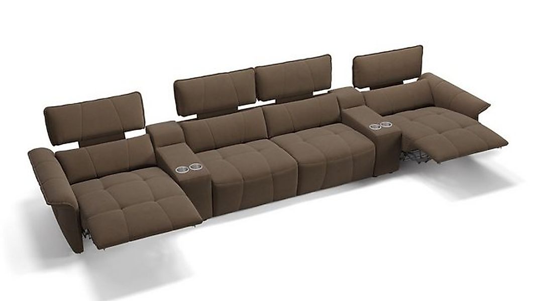 Sofanella 4-Sitzer Stoff ADRIA, Heimkinosofa, Kinocouch, Funktionssofa, Kin günstig online kaufen