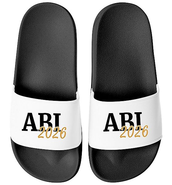 MoonWorks Badeschlappen Damen Aufdruck Abi 2026 - Abitur Geschenke Badesand günstig online kaufen