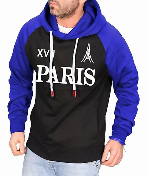 RMK Kapuzenpullover Herren Hoodie Pulli Pullover mit Kapuze PARIS günstig online kaufen