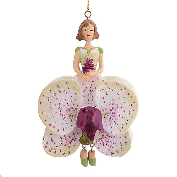 Kunstblume Blumenmädchen Orchidee Dekohänger Blumen Deko-Objekt günstig online kaufen