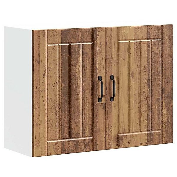 vidaXL Schrankmodule Küchen-Hängeschrank Lucca Altholz-Optik Holzwerkstoff günstig online kaufen