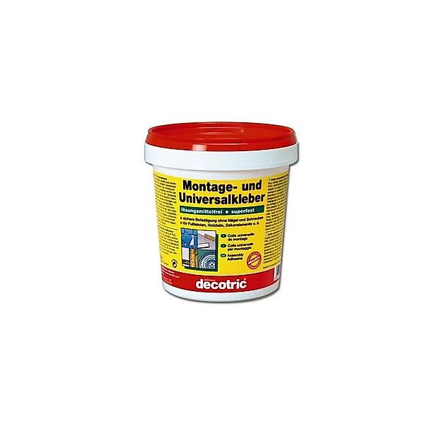 PUFAS Klebstoff decotric Montage- und Universalkleber, 750 ml günstig online kaufen