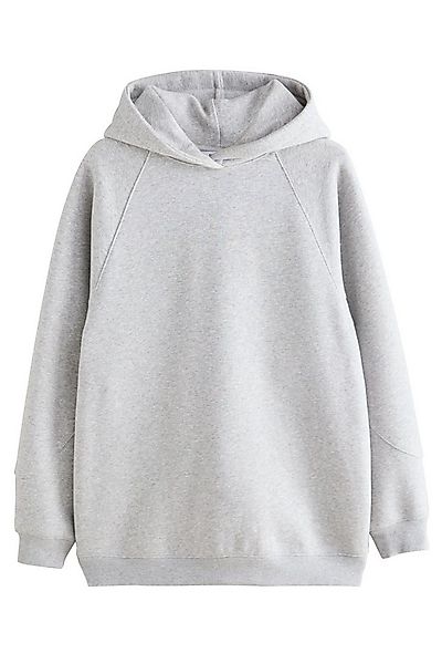 Next Kapuzenpullover Langes Oversized Relaxed Fit Hoodie mit Ziernähten (1- günstig online kaufen