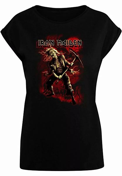 Merchcode T-Shirt Merchcode Damen Ladies Iron Maiden - Breeg Extended Shoul günstig online kaufen