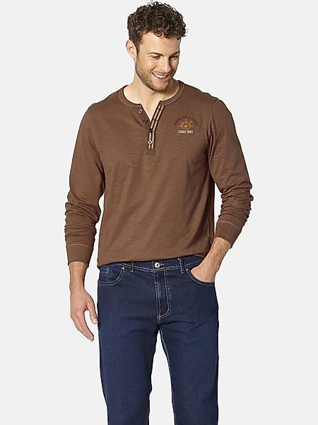 Babista Langarmshirt DANIVECCI mit Stickerei auf günstig online kaufen