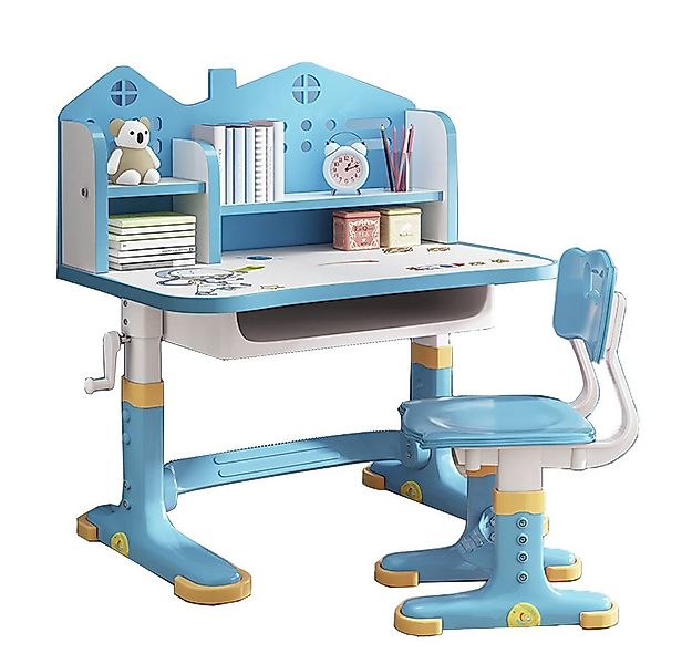 NUODWELL Kinderschreibtisch Kinderschreibtischstuhl Set, Höhenverstellbar r günstig online kaufen