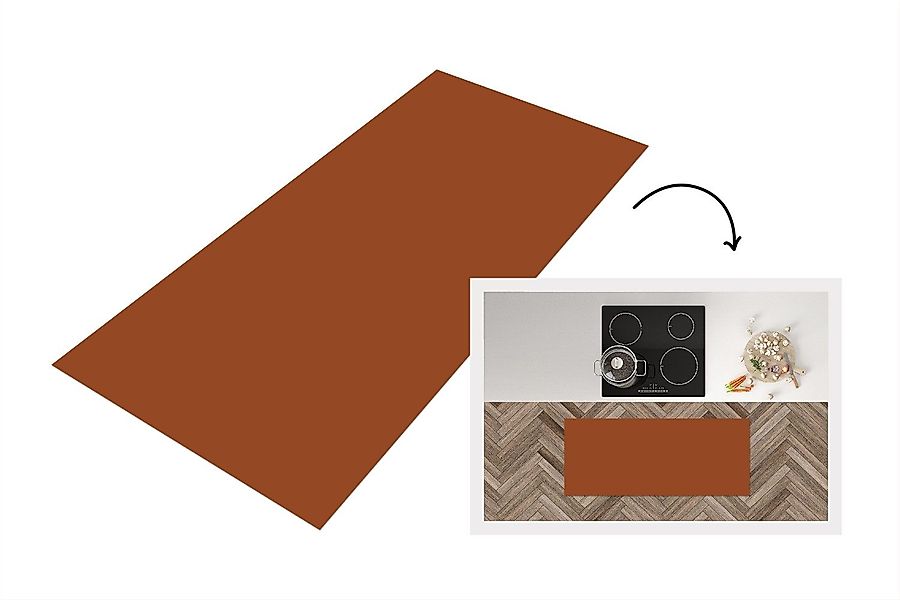 MuchoWow Küchenläufer Terrakotta - Braun - günstig online kaufen