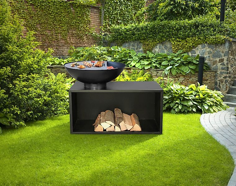 Buschbeck Holzkohlegrill "Planchagrill Giant", BxH: 115x86cm günstig online kaufen