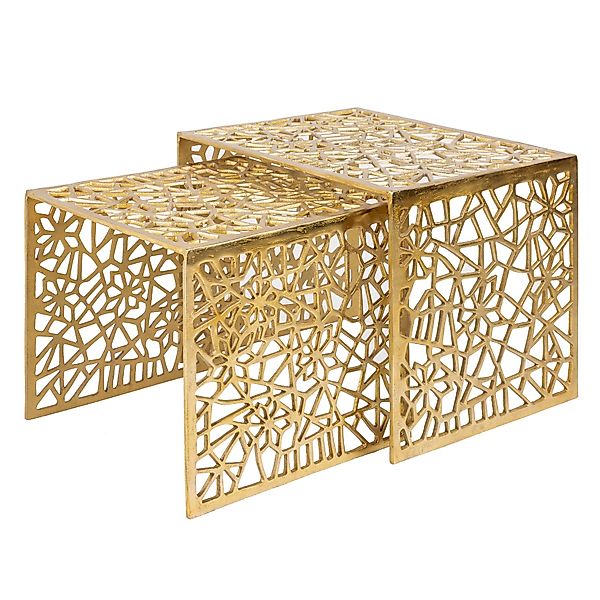 riess-ambiente Couchtisch ABSTRACT 50cm gold (Set, günstig online kaufen