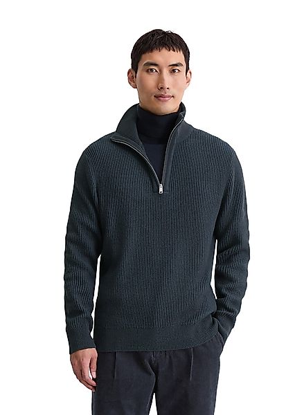 Marc O'Polo Troyer aus Baumwoll-Schurwoll-Mix günstig online kaufen