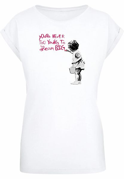 Merchcode T-Shirt "Merchcode Damen Ladies Dream Big T-Shirt" günstig online kaufen