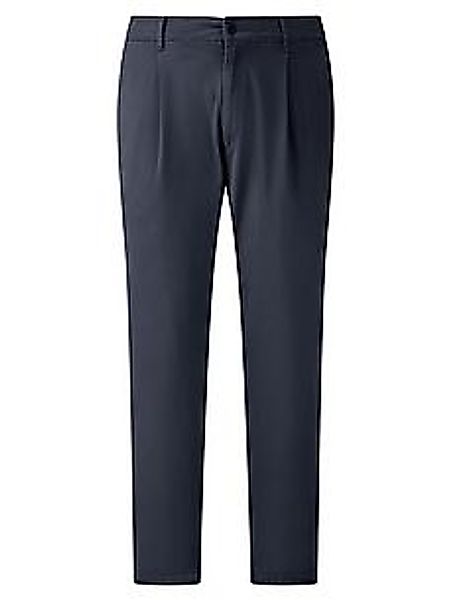 Bundfalten-Hose Brax blau günstig online kaufen