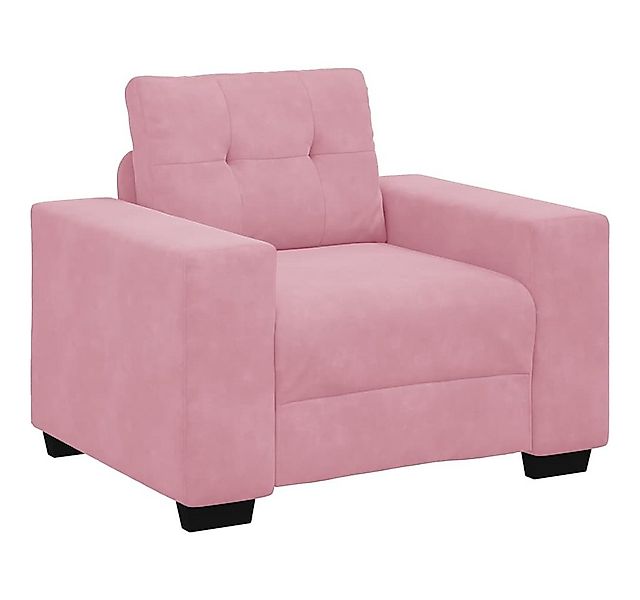 vidaXL Sofa Sessel Rosa 60 cm Samt günstig online kaufen