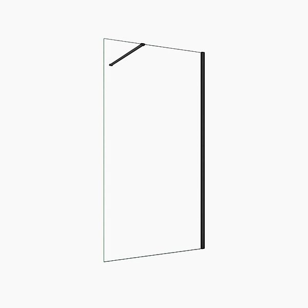 Duschparadies Walk In Duschwand 80cm x 200cm mit 140cm Stabilisierungsstang günstig online kaufen