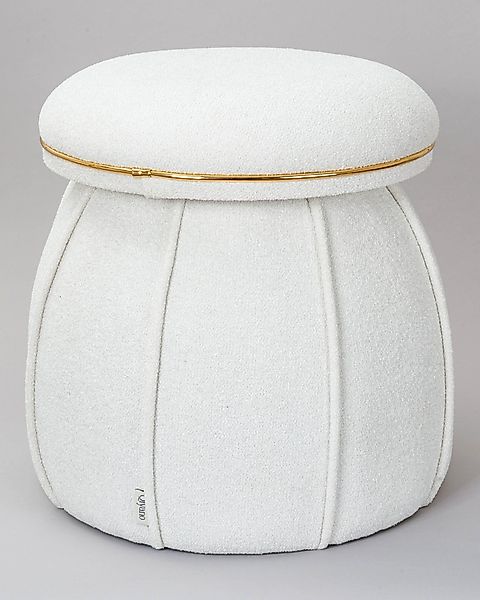 Qiyano Hocker Pouf Luana 200 Teddy günstig online kaufen