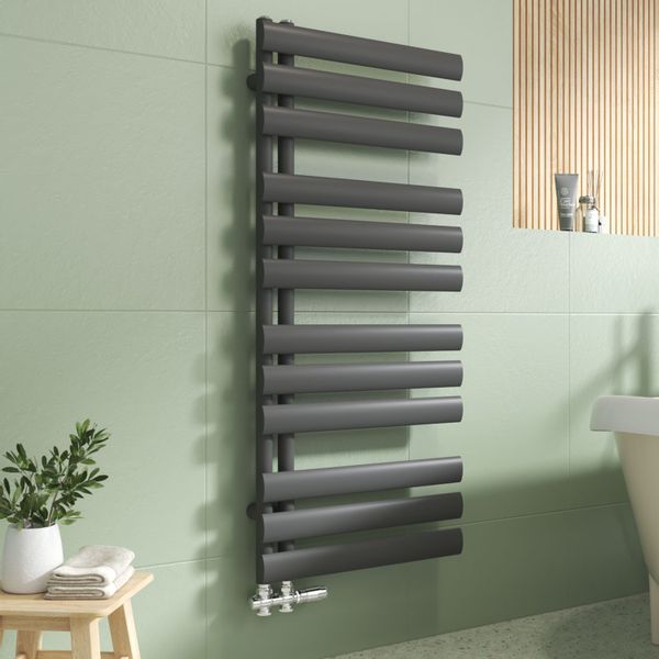 EMKE Badheizkörper Oval Röhren 388-815W Badheizkörper günstig online kaufen