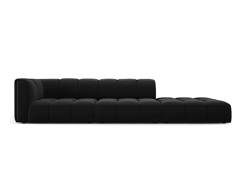 Milo Casa | Ecksofa Francesca Samt rechts 4-Sitzer günstig online kaufen