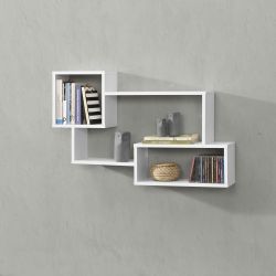 en.casa Wandregal, »Kvinesdal« Schweberegal mit 3 günstig online kaufen