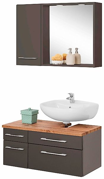 welltime Badmöbel-Set "Davos" 3 Stk. tlg. günstig online kaufen